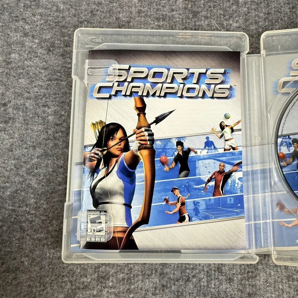 Sports Champions Sony PlayStation 3 PS3 Game PlayStation Move E10+ NTSC-U/C
